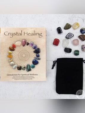 Nemesis Now Crystal Healing Set - Gemstones for Spiritual Wellness - New in Box